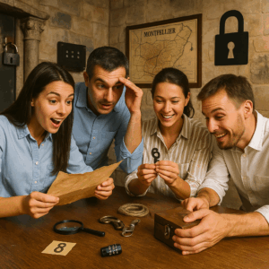 Lire la suite à propos de l’article Organiser un Escape Game pour Entreprise à Montpellier : L’Activité Idéale pour Renforcer la Cohésion d’Équipe