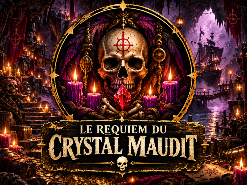Le Requiem du Crystal Maudit, aventure horreur pirate prévue mi-2027